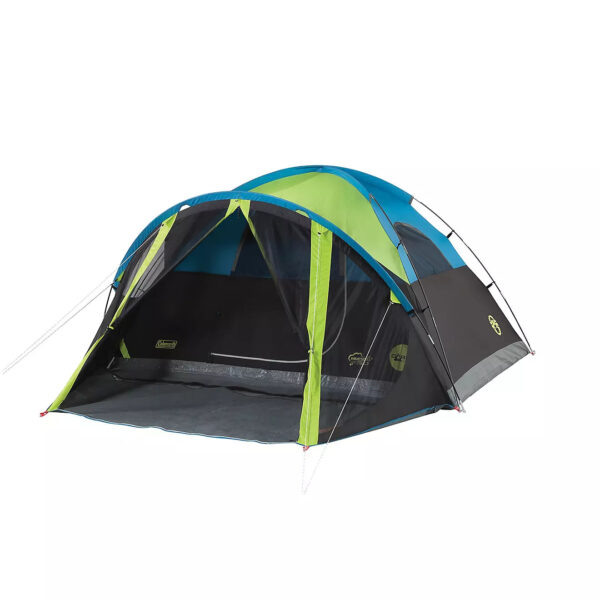 Carlsbad 4 Person Dome Tent with Screen Room   Grey/Bright Green - Image 18
