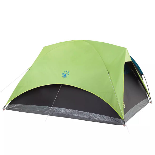 Carlsbad 4 Person Dome Tent with Screen Room   Grey/Bright Green - Image 17