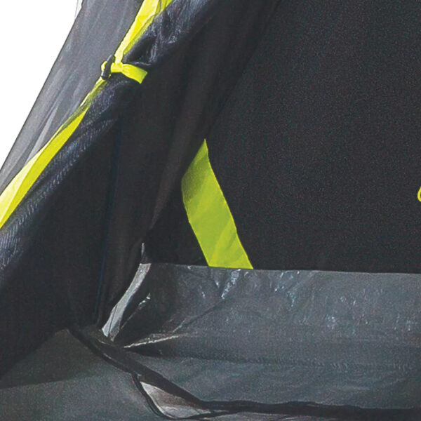 Carlsbad 4 Person Dome Tent with Screen Room   Grey/Bright Green - Image 13