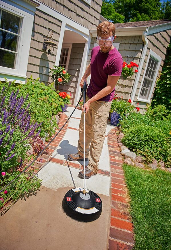 Briggs   Stratton 6328 14-in 3400 PSI Rotating Surface Cleaner for Gas and Electric Pressure Washers - Image 11