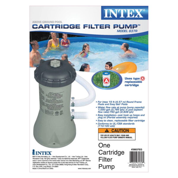 Frame Above Ground Baby Splash Swimming Pool Bundled w/  Filter Pump - Image 20