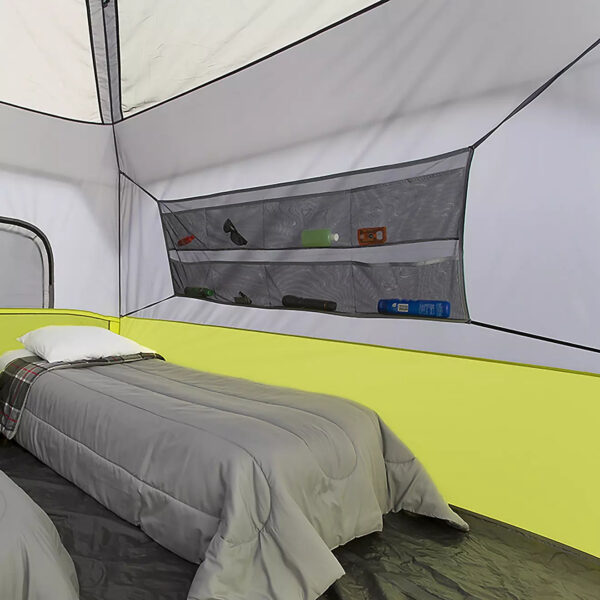 CORE Equipment Instant 6 Person Cabin Tent, Green/Gray - Image 14