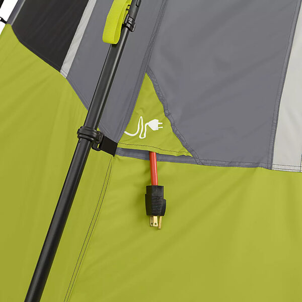 CORE Equipment Instant 6 Person Cabin Tent, Green/Gray - Image 12