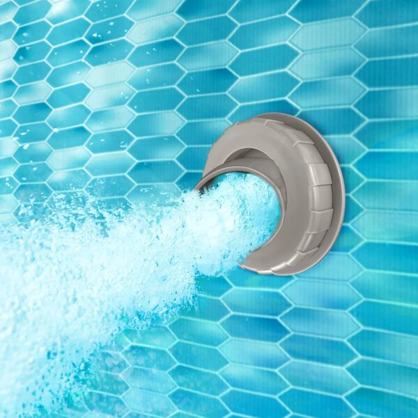 Gallons Per Hour 2 in 1 Filter Pump and Skimmer System with Clamps and 1.5 Inch Hose Fitting for Above Ground Swimming Pools - Image 5