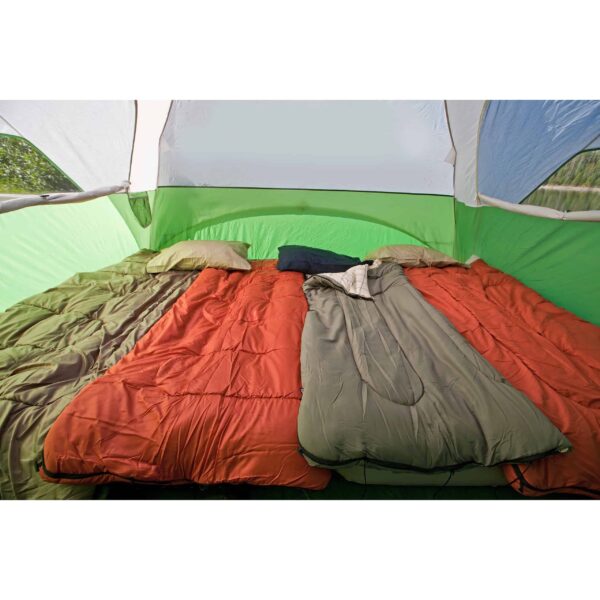Evanston 6-Person Dome Tent with Screen Room, 2 Rooms, Green - Image 13