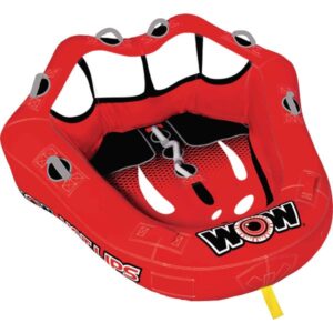 15-1100 Hot Lips Cockpit 1-2 Rider Inflatable Towable Tube