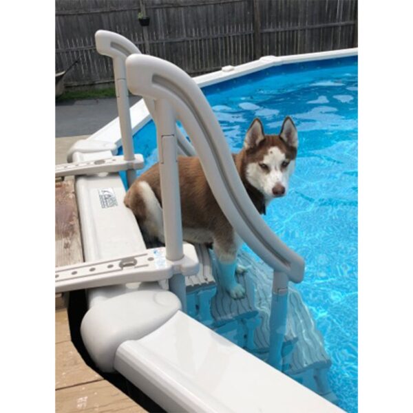 Confer Plastics CCX-AG 4-Step Above Ground Pool Grand Entry Steps - Image 10