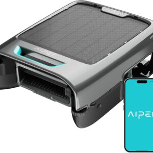 Solar Pool Skimmer with APP Support, 24/7 Cleaning, Dual Charging Modes, Smart Obstacle Avoidance, Ideal for All Swimming Pool Types