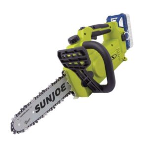 24-volt 10-in Brushless Battery 4 Amp 4 Ah Chainsaw (Battery and Charger Included)