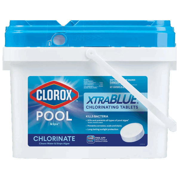 Pool&Spa XtraBlue 3′′ Chlorinating Tablets for Swimming Pools, 25lb