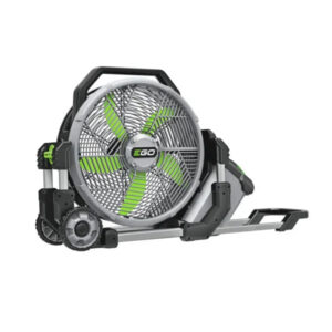 18-in 5-Speed Indoor or Outdoor Green Misting Floor Fan