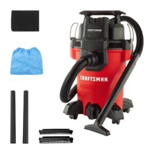 4-Gallons 3.5-HP Corded Wet/Dry Shop Vacuum with Accessories Included