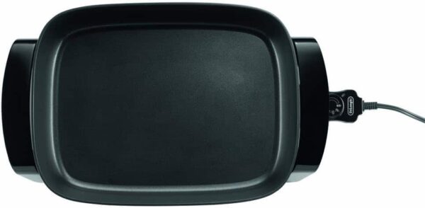 De Longhi Electric Skillet with Tempered Glass Lid, 16  X 12 , Black - Image 10