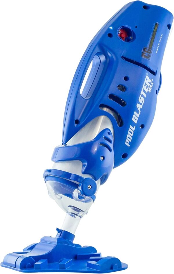 Max Cordless Pool Vacuum for Deep Cleaning & Strong Suction, Handheld Rechargeable Swimming Pool Cleaner for Inground and Above Ground Pools, Hoseless Pool Vac by Water Tech