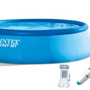 15  x 42  Easy Set Pool with 1000 GPH Pump   Kokido Telsa 10 Pool Vacuum