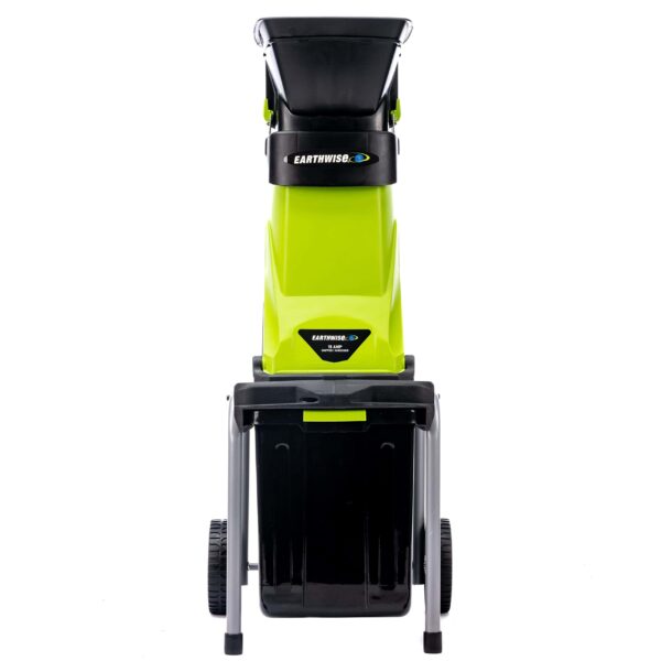 Earthwise GS70015 15-Amp Garden Corded Electric Chipper, Collection Bin - Image 13