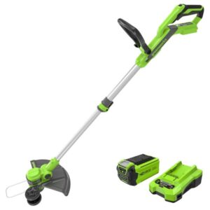 40V 13-Inch Cordless String Trimmer / Edger (Gen 2), 2.0Ah USB Battery and Charger Included
