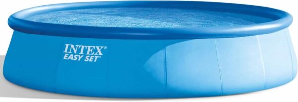 Easy Set 18 Foot by 48 Inch Round Inflatable Above Ground Swimming Pool, Blue - Image 13