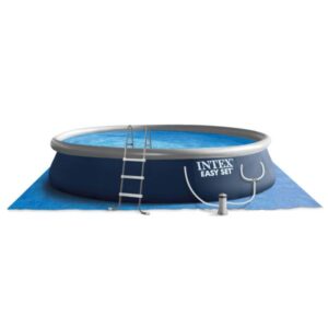Easy Set 15  x 42  Round Inflatable Outdoor Above Ground Swimming Pool Set