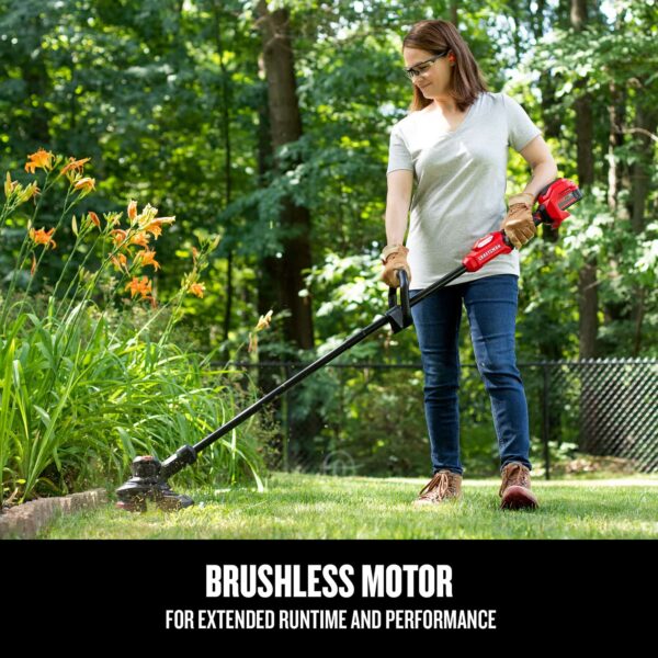 Brushless RP 20-volt Max 13-in Straight Shaft Battery String Trimmer 5 Ah (Battery and Charger Included) - Image 20