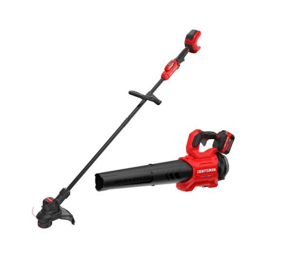 Brushless RP 2-Piece 20-volt Max Cordless Power Equipment Combo Kit (String Trimmer Included Blower Included) - Image 7
