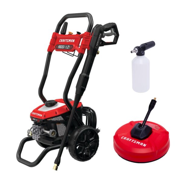 CMEPW1900VA 1900 PSI 1.2-GPM Cold Water Electric Pressure Washer with 3 Spray Tips and Surface Cleaner - Image 22