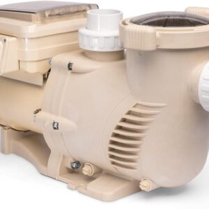 1.5HP Variable 2-Speed Swimming Pool Pump High Flow Above-Ground Swimming Pump Strainer w/ Slip on Fitting