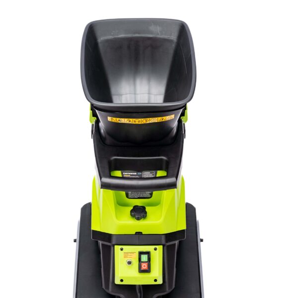 Earthwise GS70015 15-Amp Garden Corded Electric Chipper, Collection Bin - Image 15