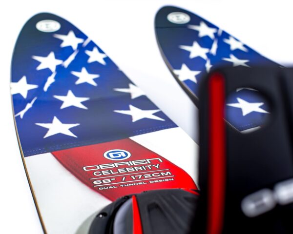 Celebrity Flag Combo Skis w/ X-7 Bindings - Image 9