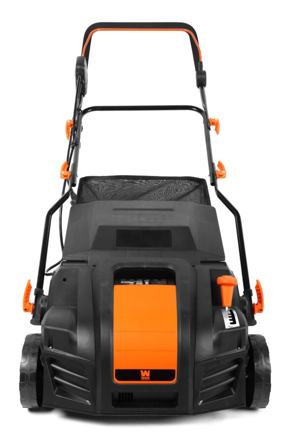 DT1516 16-Inch 15-Amp 2-in-1 Electric Dethatcher and Scarifier with Collection Bag, Black - Image 12