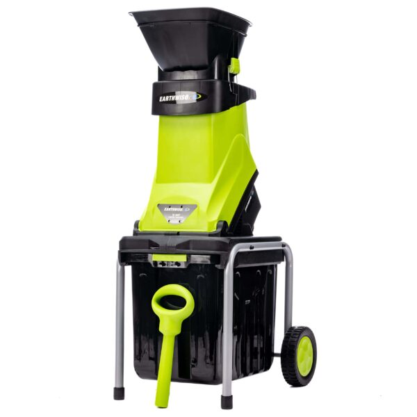 Earthwise GS70015 15-Amp Garden Corded Electric Chipper, Collection Bin - Image 11