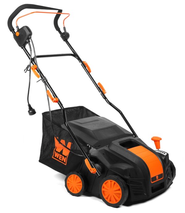 DT1516 16-Inch 15-Amp 2-in-1 Electric Dethatcher and Scarifier with Collection Bag, Black - Image 20