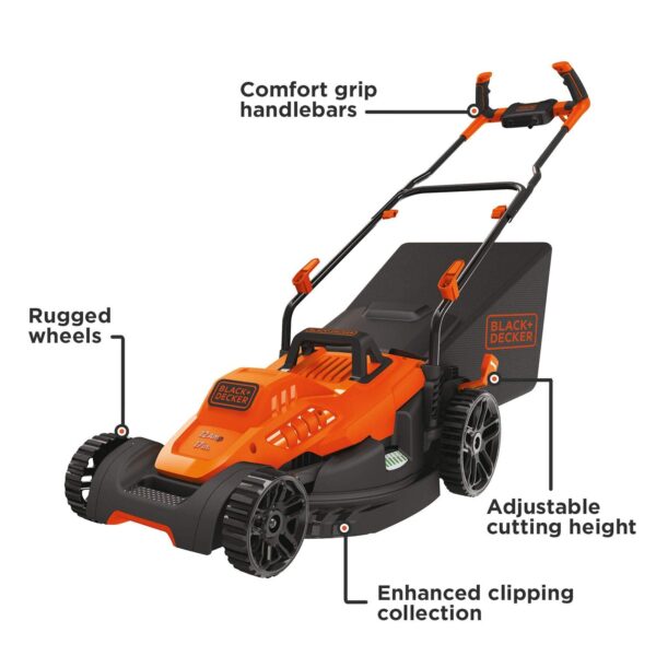 BLACK+DECKER BEMW482BH Electric Lawn Mower - Image 10
