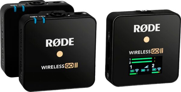 RØDE – WIRELESS GO II Dual Channel Wireless Microphone System