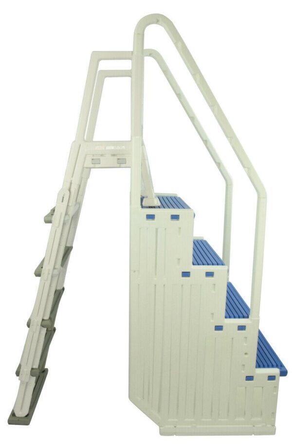 Confer Step 1 & In-Pool Ladder Above Ground Swimming Pool System – Choose Color - Image 3
