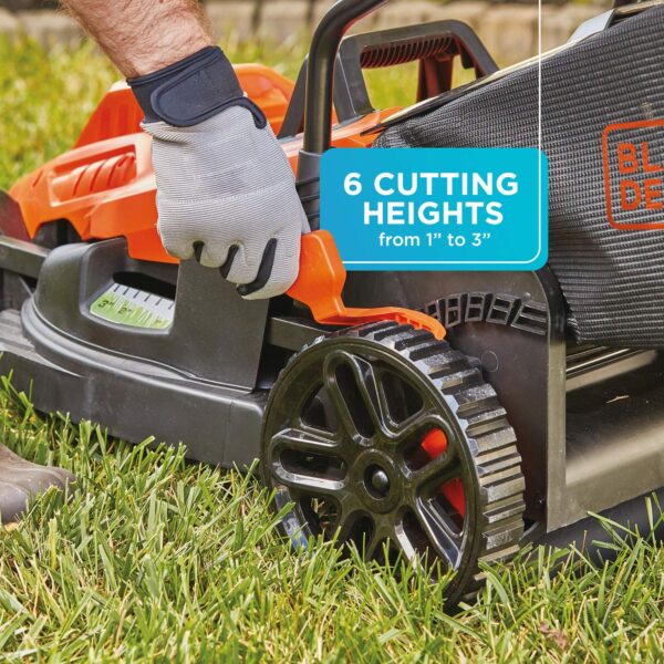 BLACK+DECKER BEMW482BH Electric Lawn Mower - Image 7