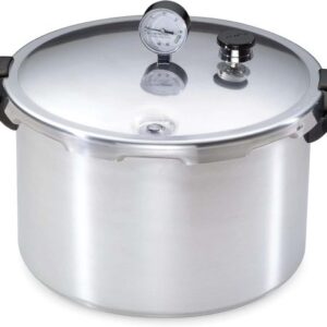 01755 16-Quart Aluminum canner Pressure Cooker, One Size, Silver