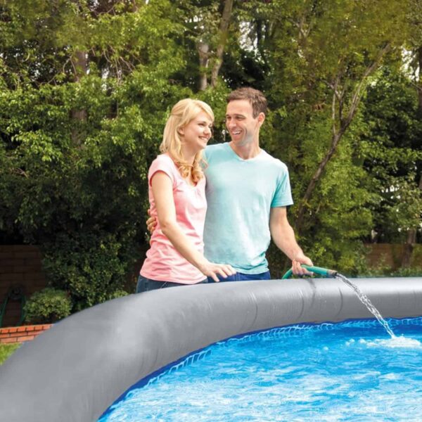Easy Set 15  x 42  Round Inflatable Outdoor Above Ground Swimming Pool Set - Image 18