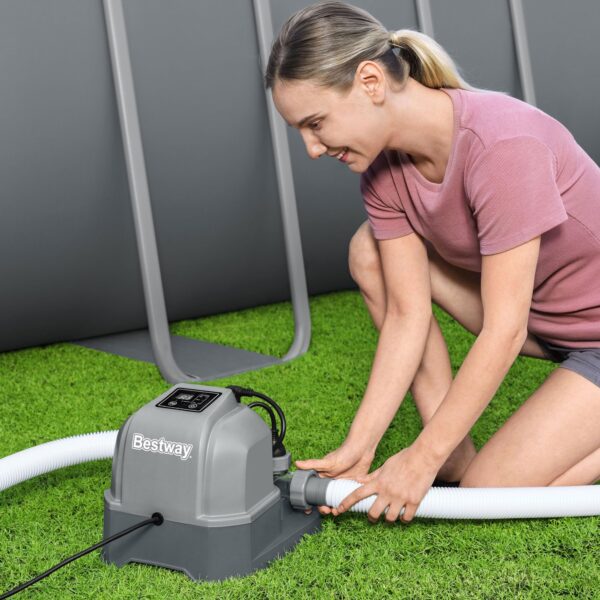 Flowclear Hydrogenic 6 G/H Digital Self Cleaning Saltwater Chlorinator - Image 17