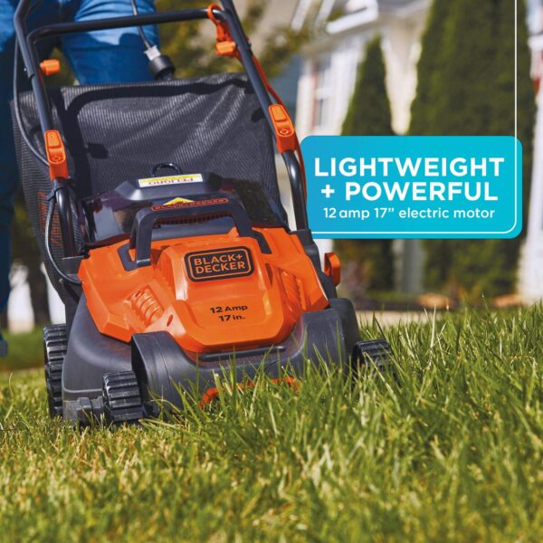BLACK+DECKER BEMW482BH Electric Lawn Mower - Image 9