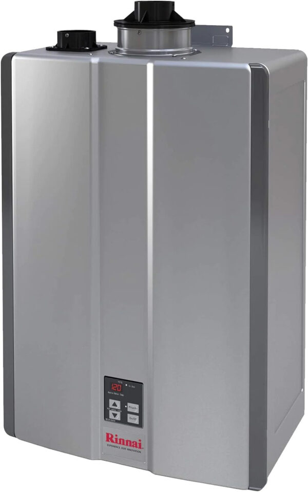 Rinnai RU199iN Condensing Tankless Hot Water Heater, 11 GPM, Natural Gas