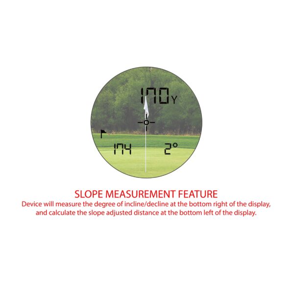 Callaway XLS Pro Slope Golf Laser Rangefinder, with Magnetic Cart Mount - Image 16