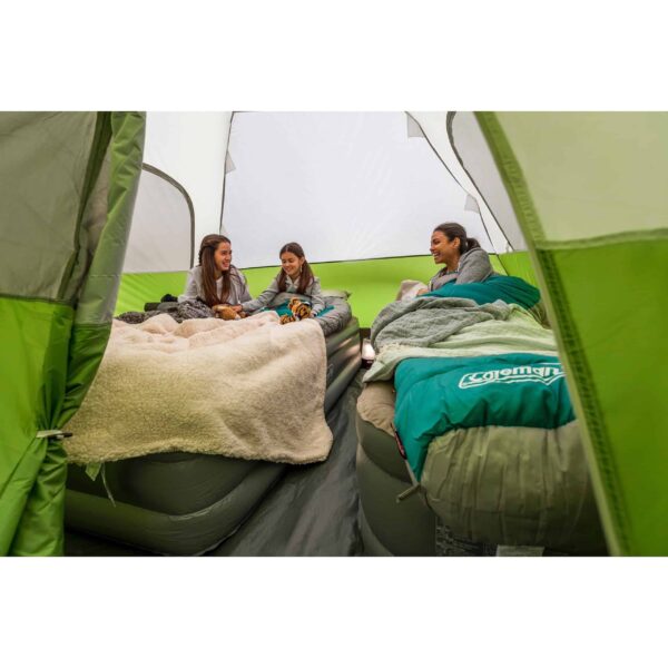 Evanston 6-Person Dome Tent with Screen Room, 2 Rooms, Green - Image 12