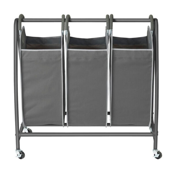Easy Access Triple Laundry Sorter - Image 7