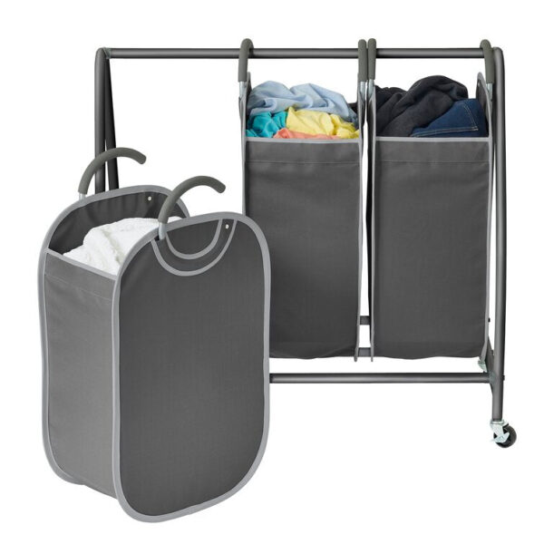 Easy Access Triple Laundry Sorter - Image 8
