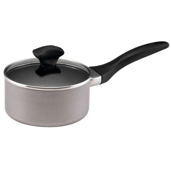 Farberware Dishwasher Safe Aluminum Nonstick Cookware Set, 15-Piece   Black - Image 19