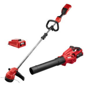 CB7478C-11 PWRCORE 40 Brushless 40V 14  String Trimmer and Leaf Blower Combo   Red (Kit with 2.5Ah Battery and Battery Charger)