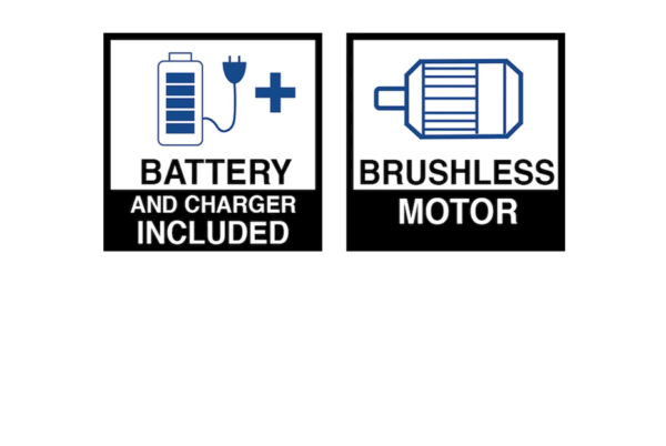 BL24L410 24-volt 450-CFM 110-MPH Brushless Handheld Cordless Electric Leaf Blower 4 Ah (Battery   Charger Included) - Image 14