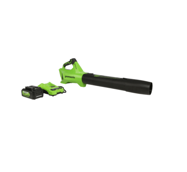 BL24L410 24-volt 450-CFM 110-MPH Brushless Handheld Cordless Electric Leaf Blower 4 Ah (Battery   Charger Included) - Image 15