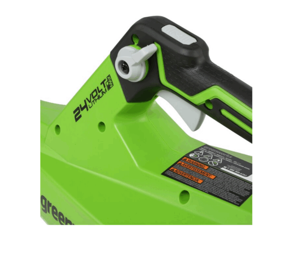 BL24L410 24-volt 450-CFM 110-MPH Brushless Handheld Cordless Electric Leaf Blower 4 Ah (Battery   Charger Included) - Image 16